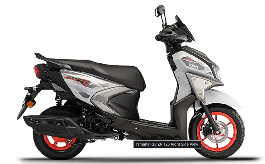 Yamaha Ray ZR white red